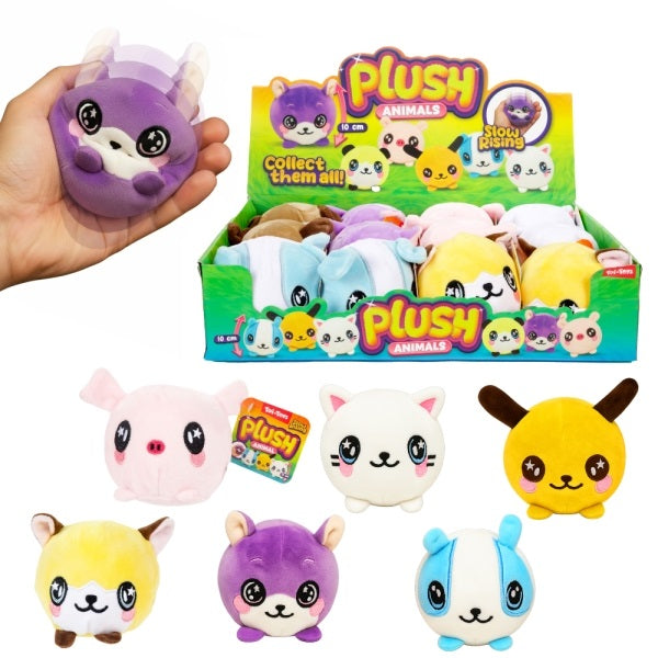 Toi-Toys - Squishy Plüsch-Balltier 10 cm