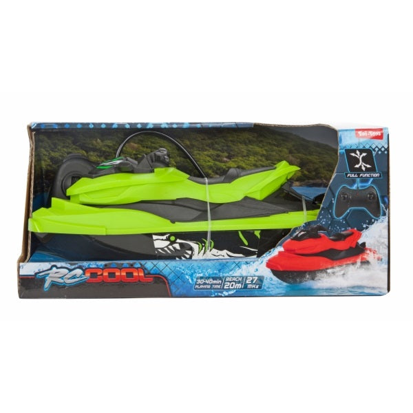 Toi-Toys - Wasser-Speedboot mit Fernsteuerung 26cm