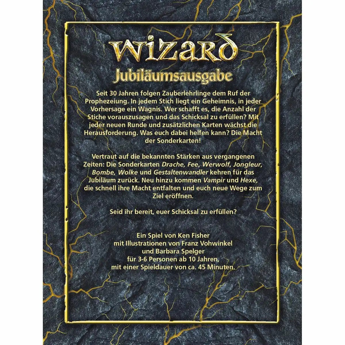 AMIGO - Kartenspiel Wizard Jubiläums Edition