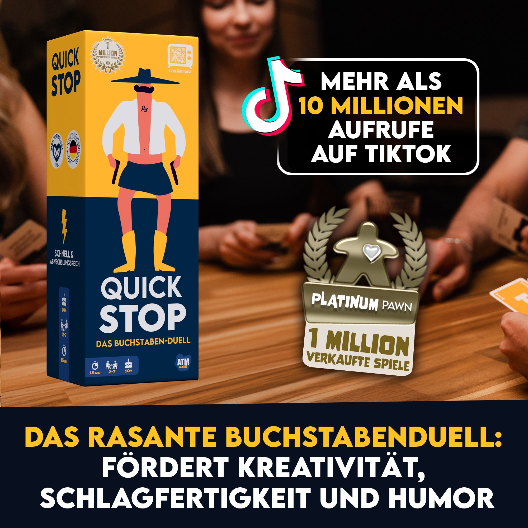 ATM Gaming - QuickStop: Das Buchstaben-Duell