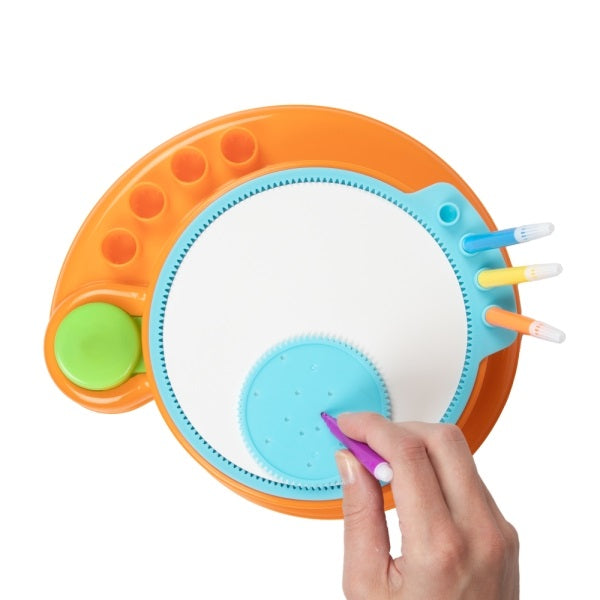 Toi-Toys - 2-in-1 Spin Spiral Kunststation