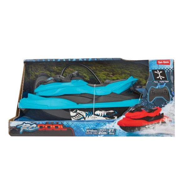 Toi-Toys - Wasser-Speedboot mit Fernsteuerung 26cm