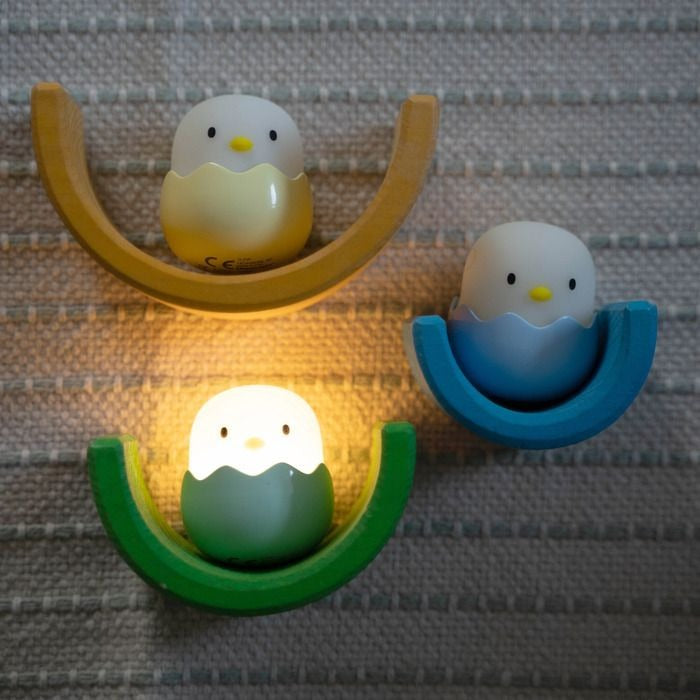 Mega Light - Nachtlicht Baby Eggy 3er-Set