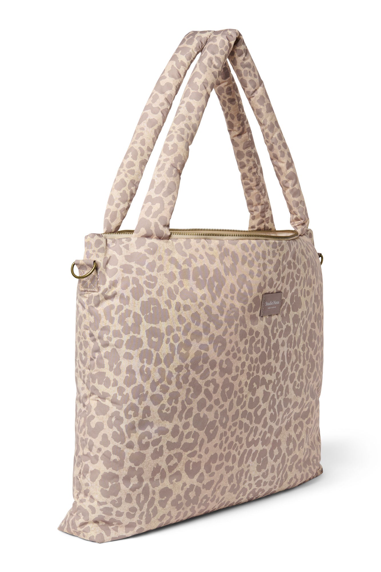 Studio Noos - Wickeltasche Puffy Beige Leopard