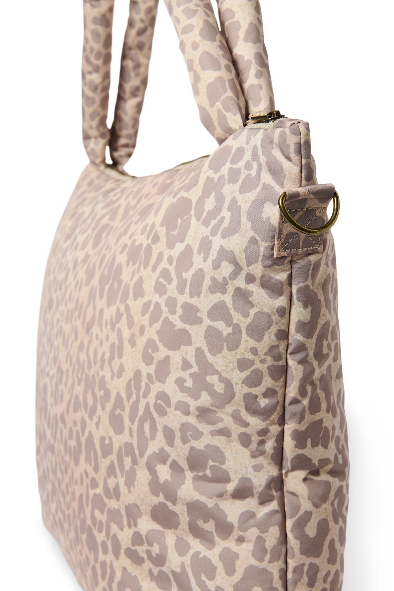 Studio Noos - Wickeltasche Puffy Beige Leopard
