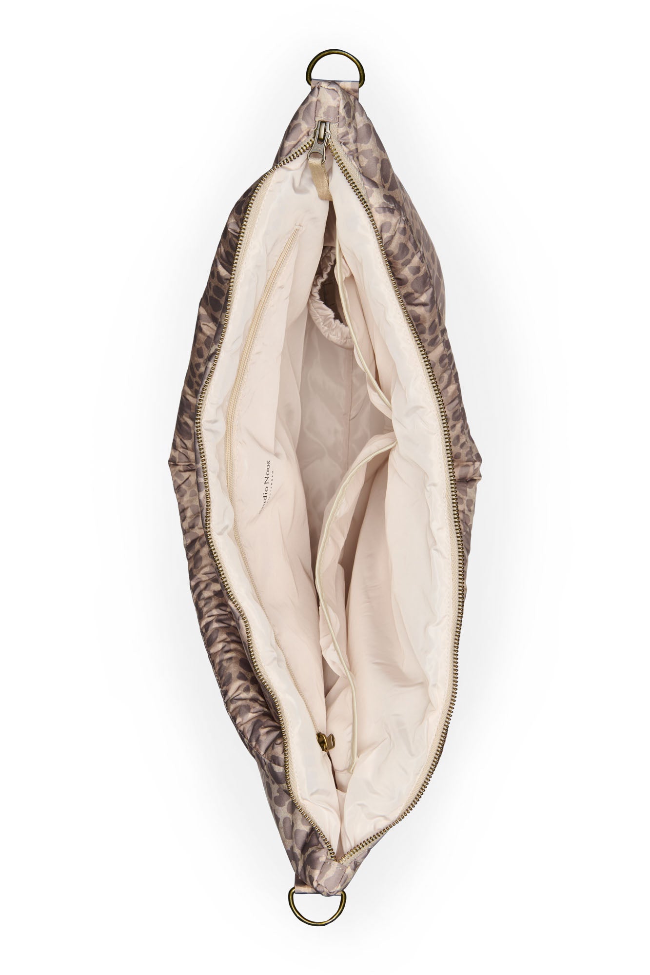 Studio Noos - Wickeltasche Puffy Beige Leopard
