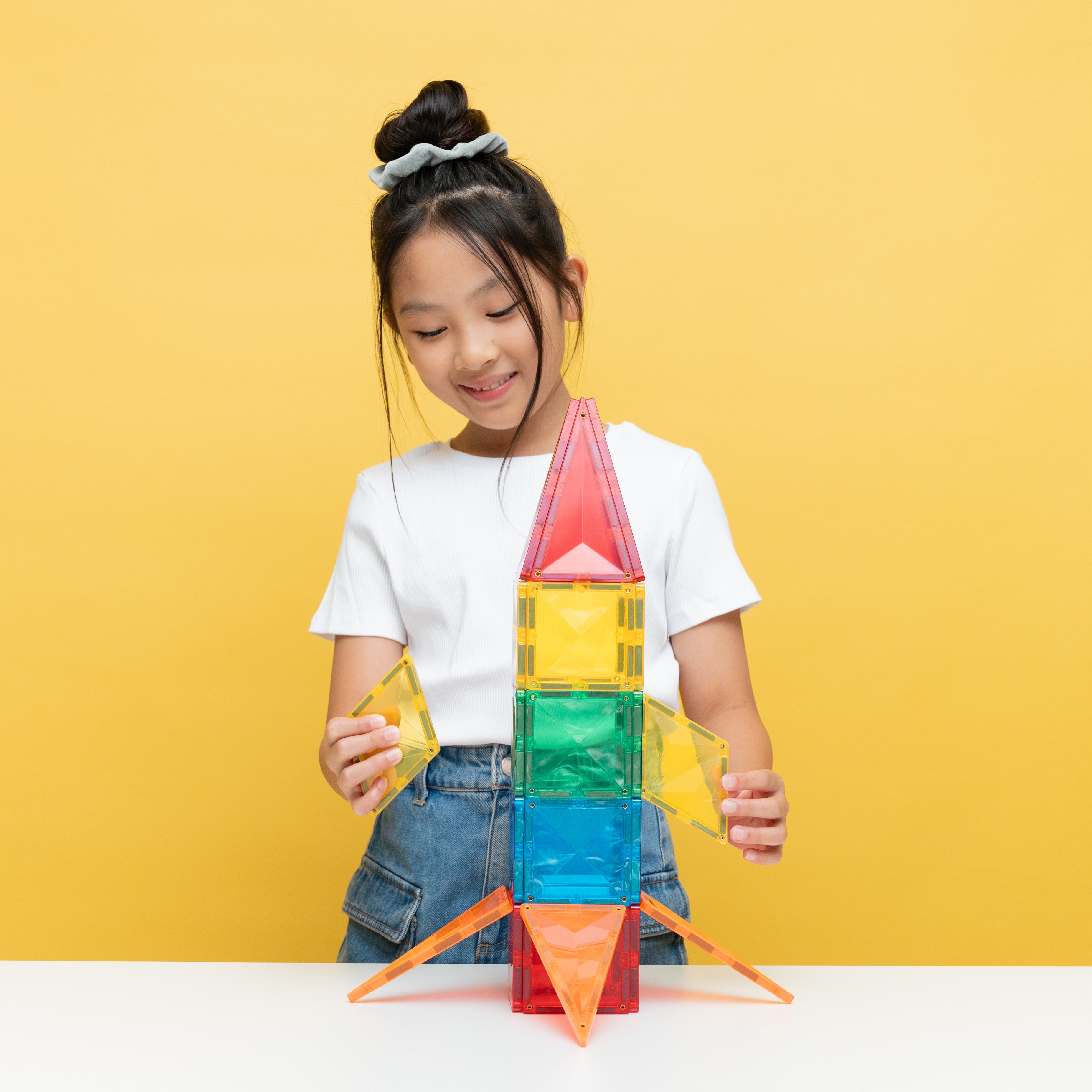connetix - Magnetbausteine Light Rocket Pack 30-tlg.