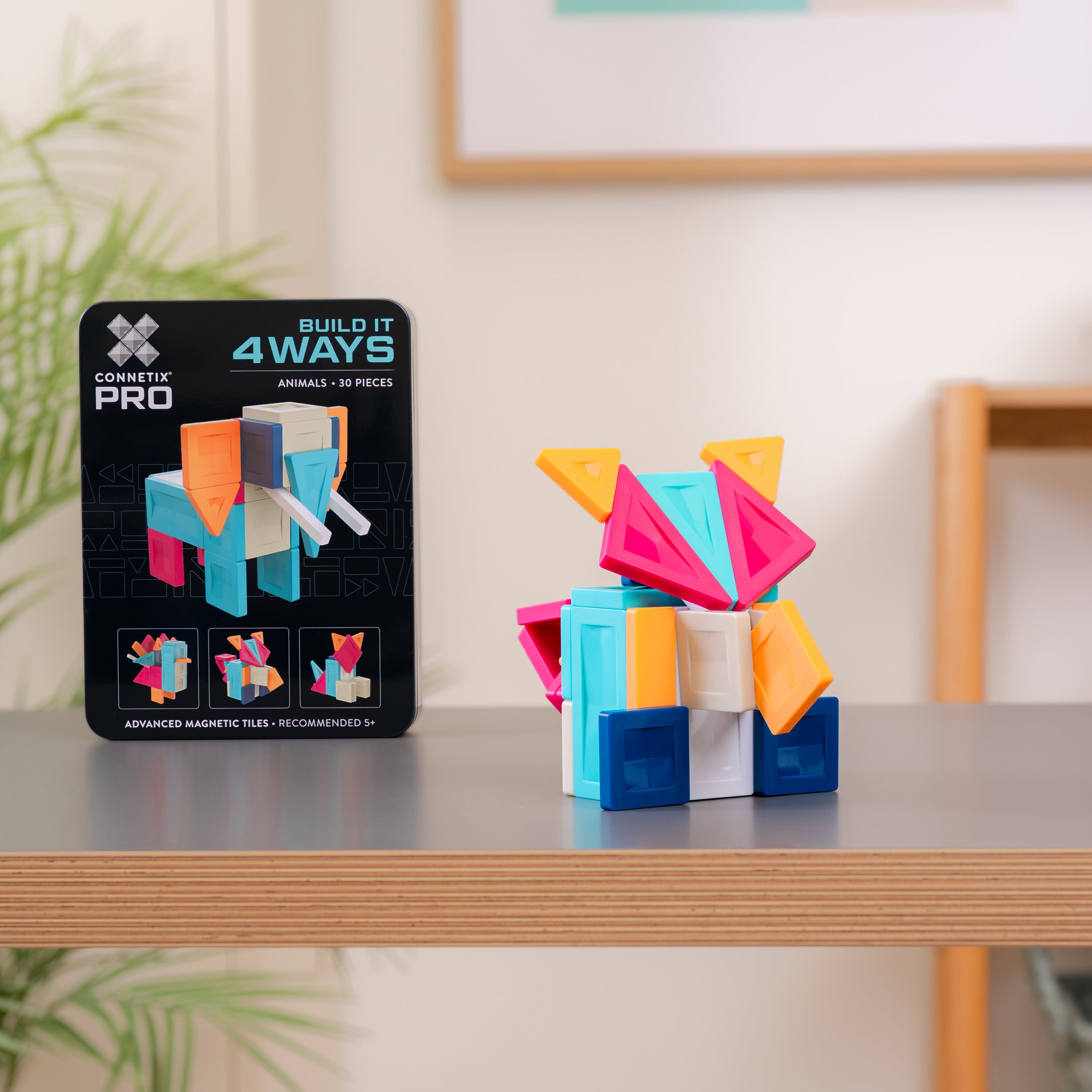 connetix - Magnetbausteine PRO Build It 4 Ways: Tiere