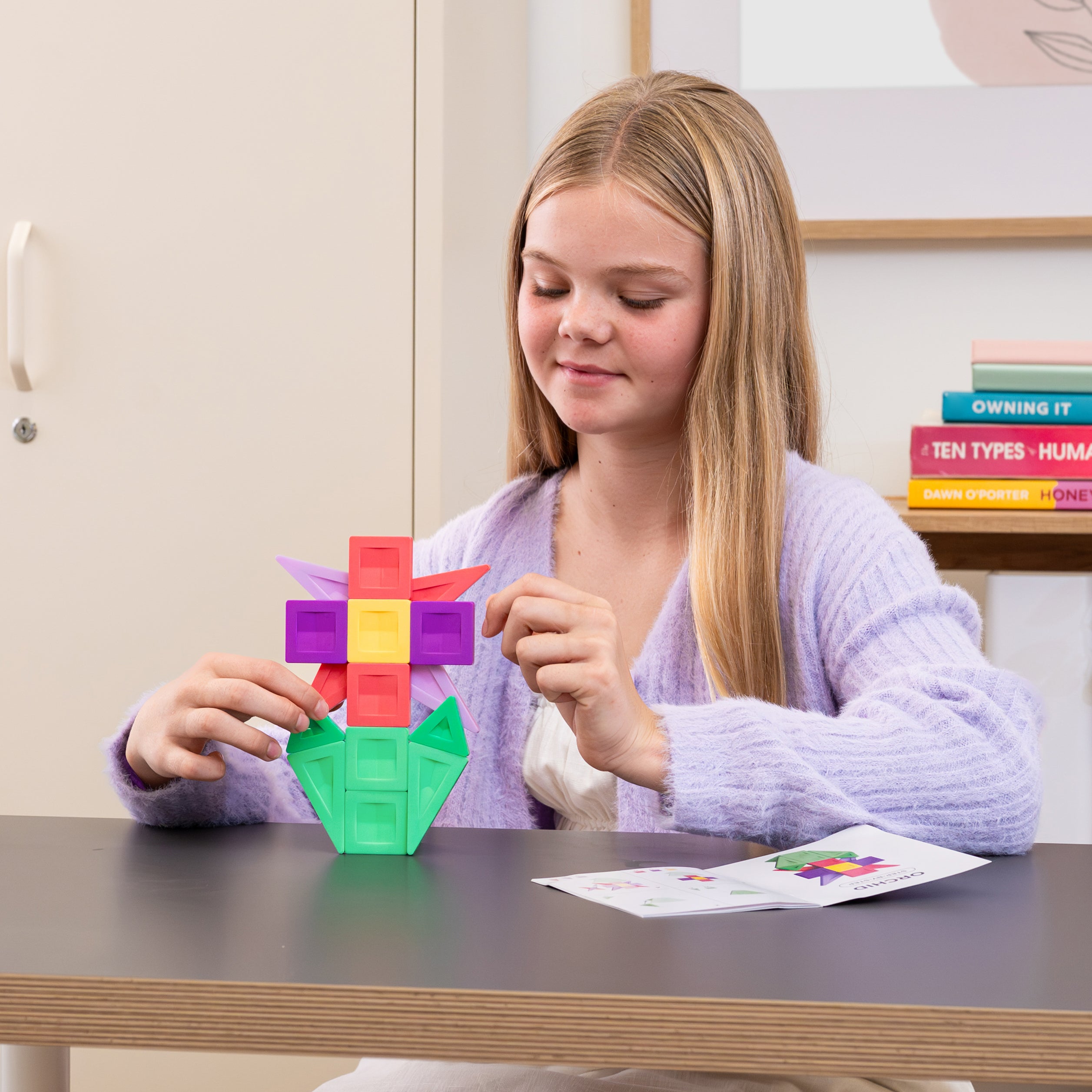 connetix - Magnetbausteine PRO Build It 4 Ways: Blumen