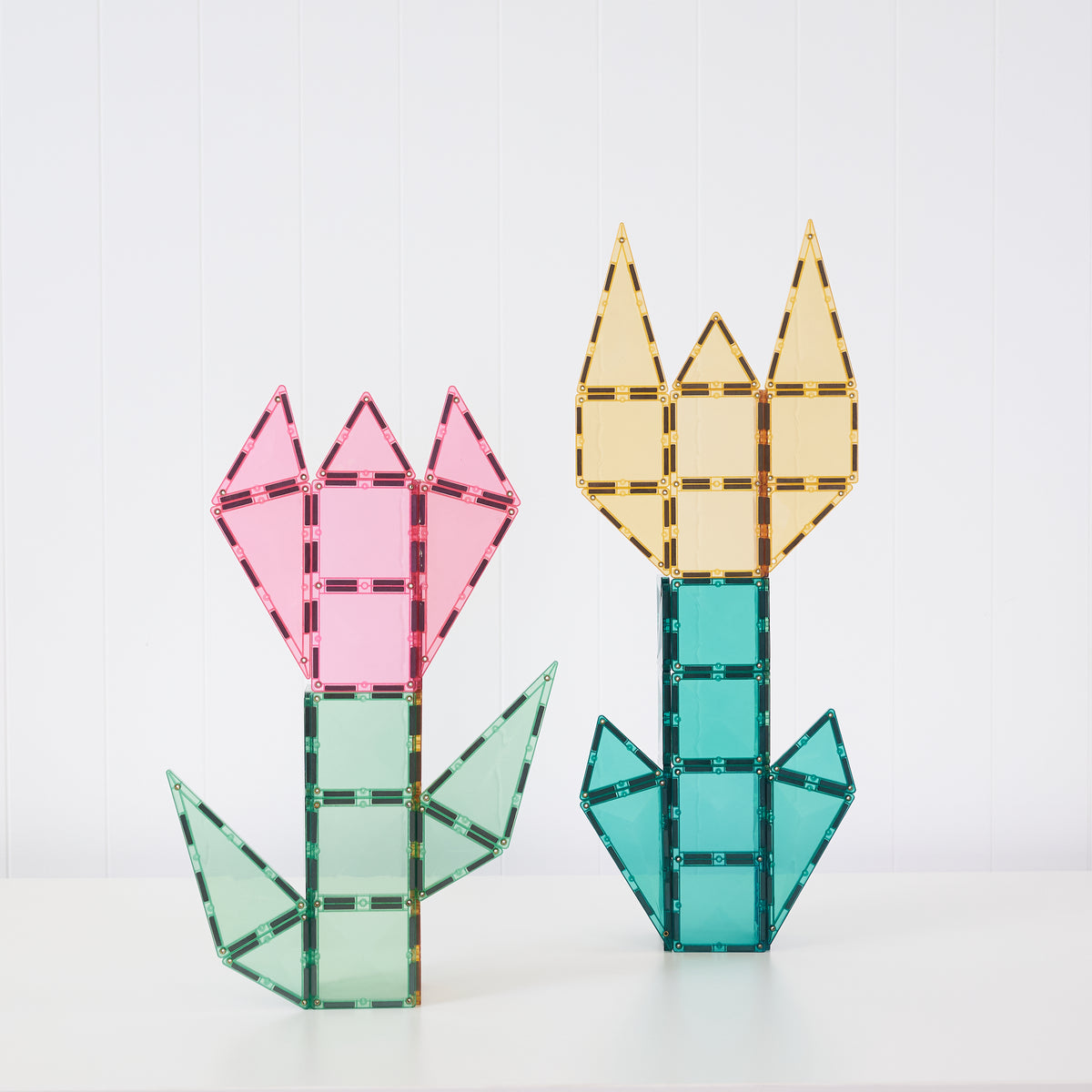 connetix - Magnetbausteine Pastel Creative Pack 104-tlg.