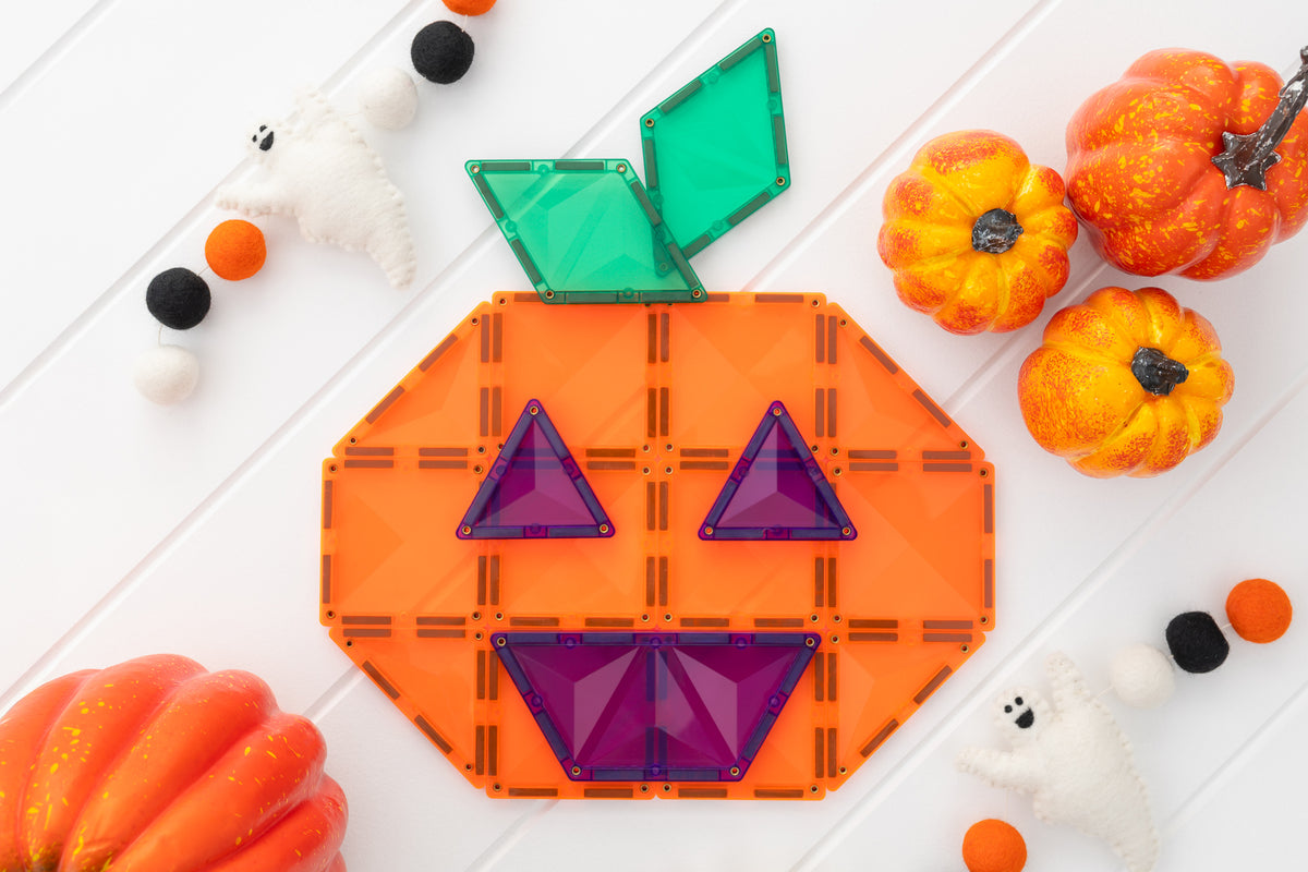 connetix - Magnetbausteine Halloween Pumpkin Pack 17-tlg.