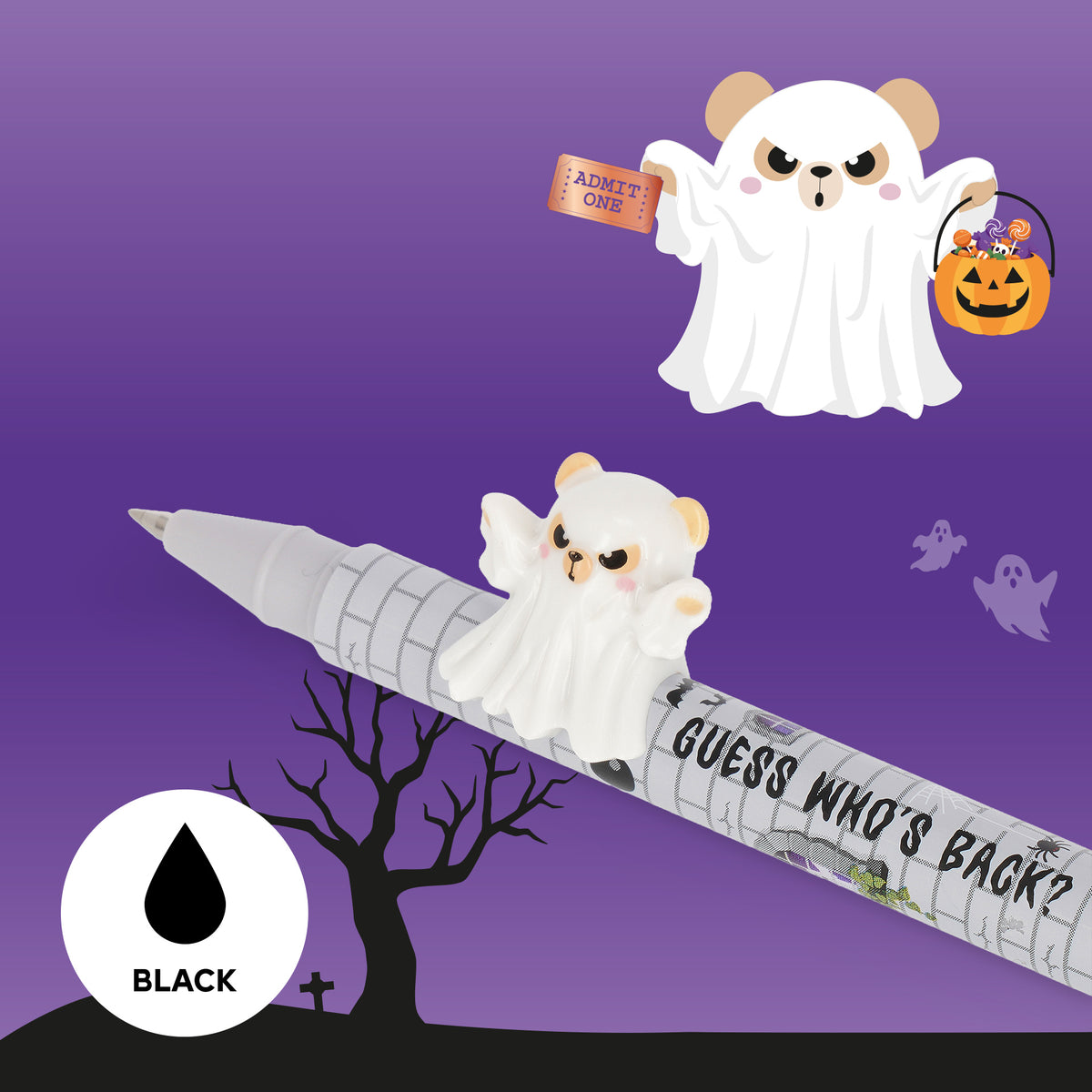 Legami - HALLOWEEN Gelstifte Lovely Friends 2er Set Spooky Party
