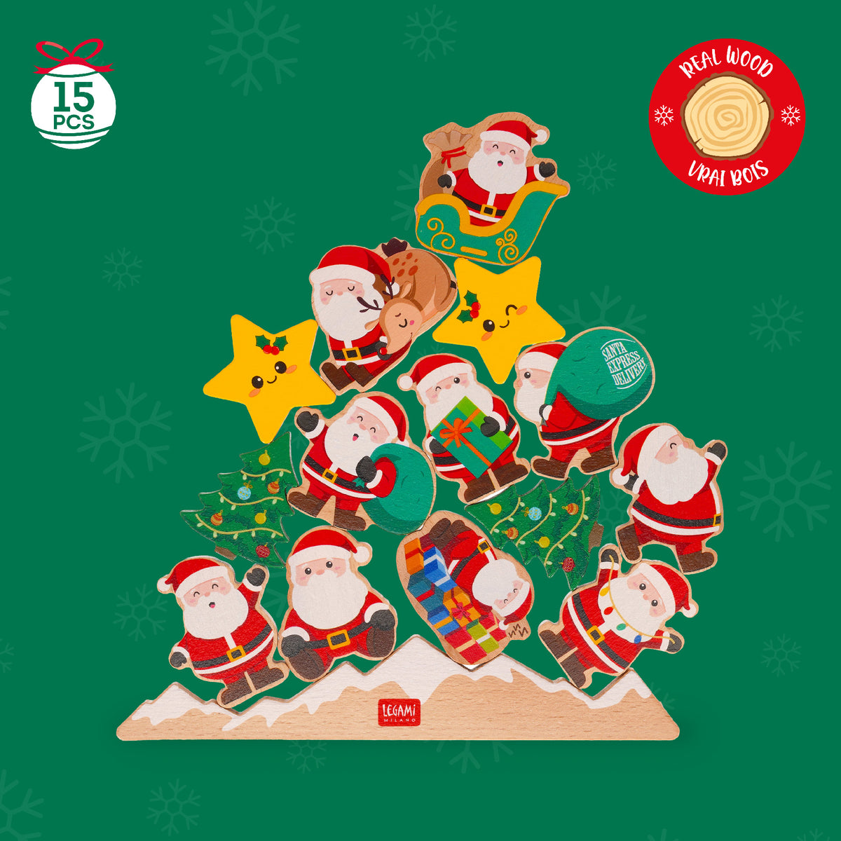 Legami - Ho Ho Ho Balancing Game Santa Claus