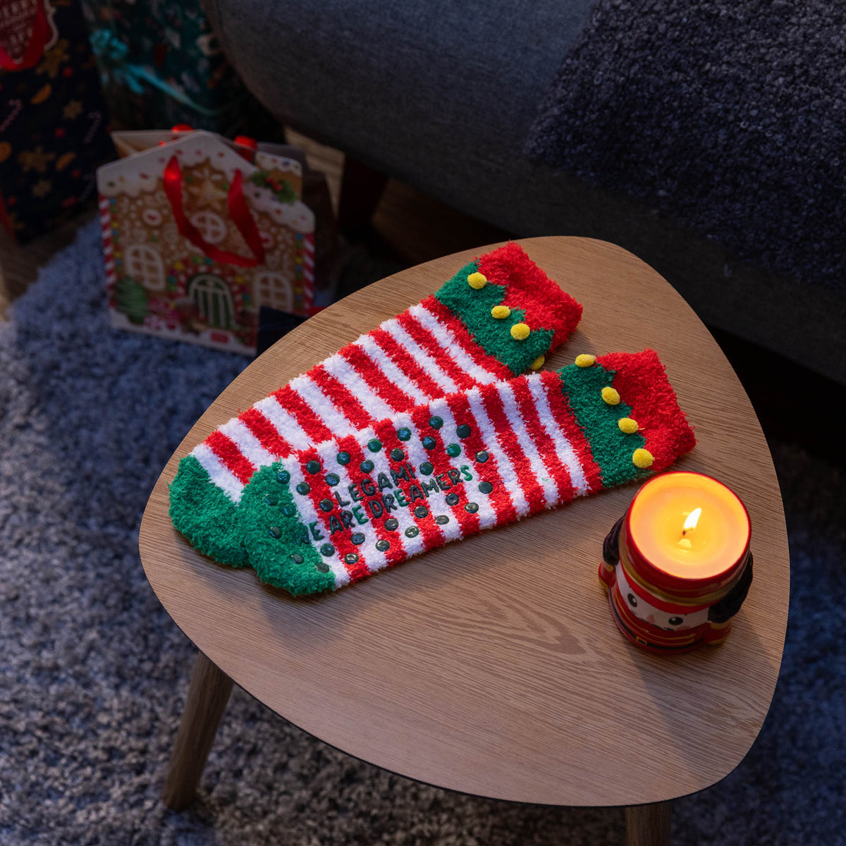 Legami - Rutschfeste Socken: It's a Match! Elf