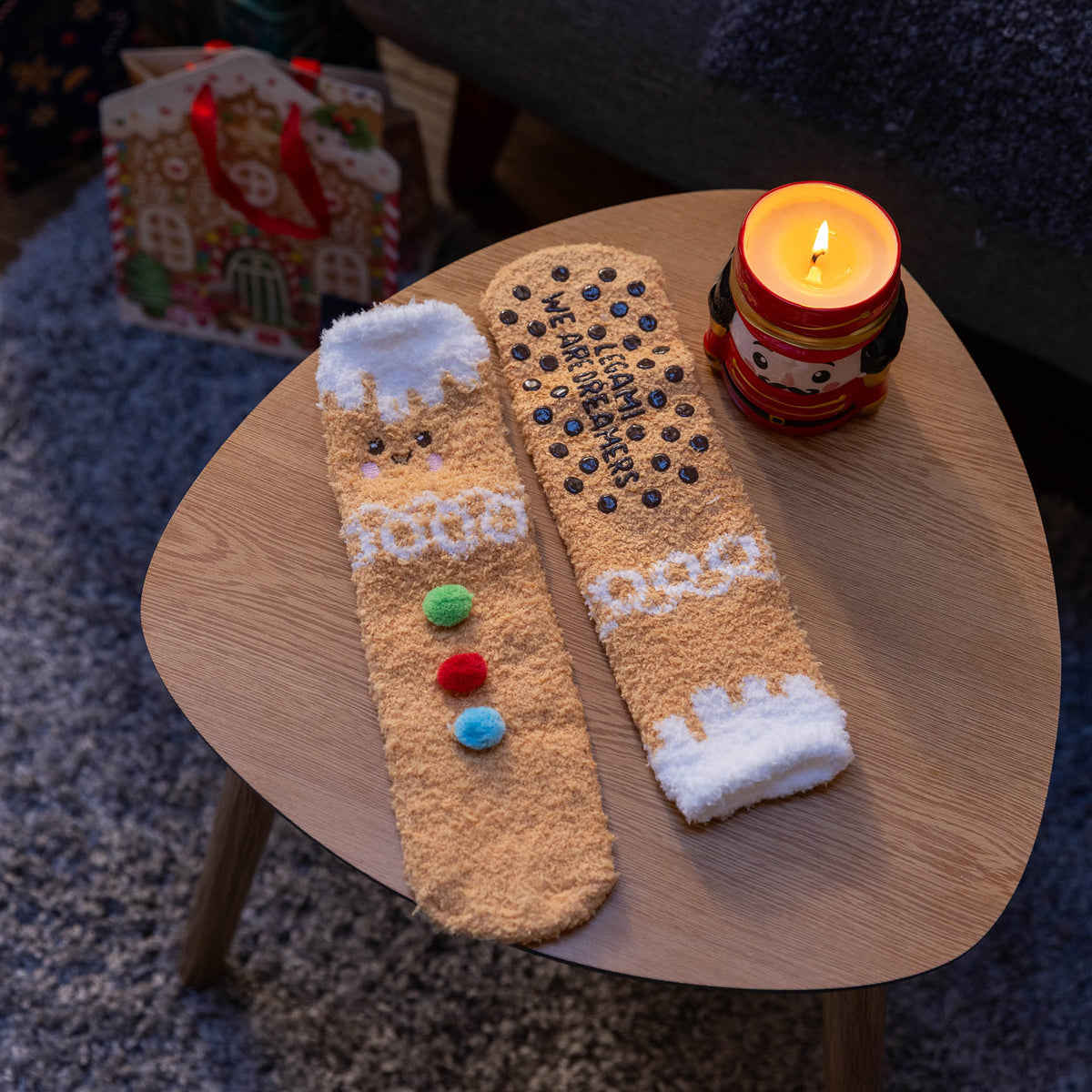 Legami - Rutschfeste Socken: It's a Match! Gingerbread