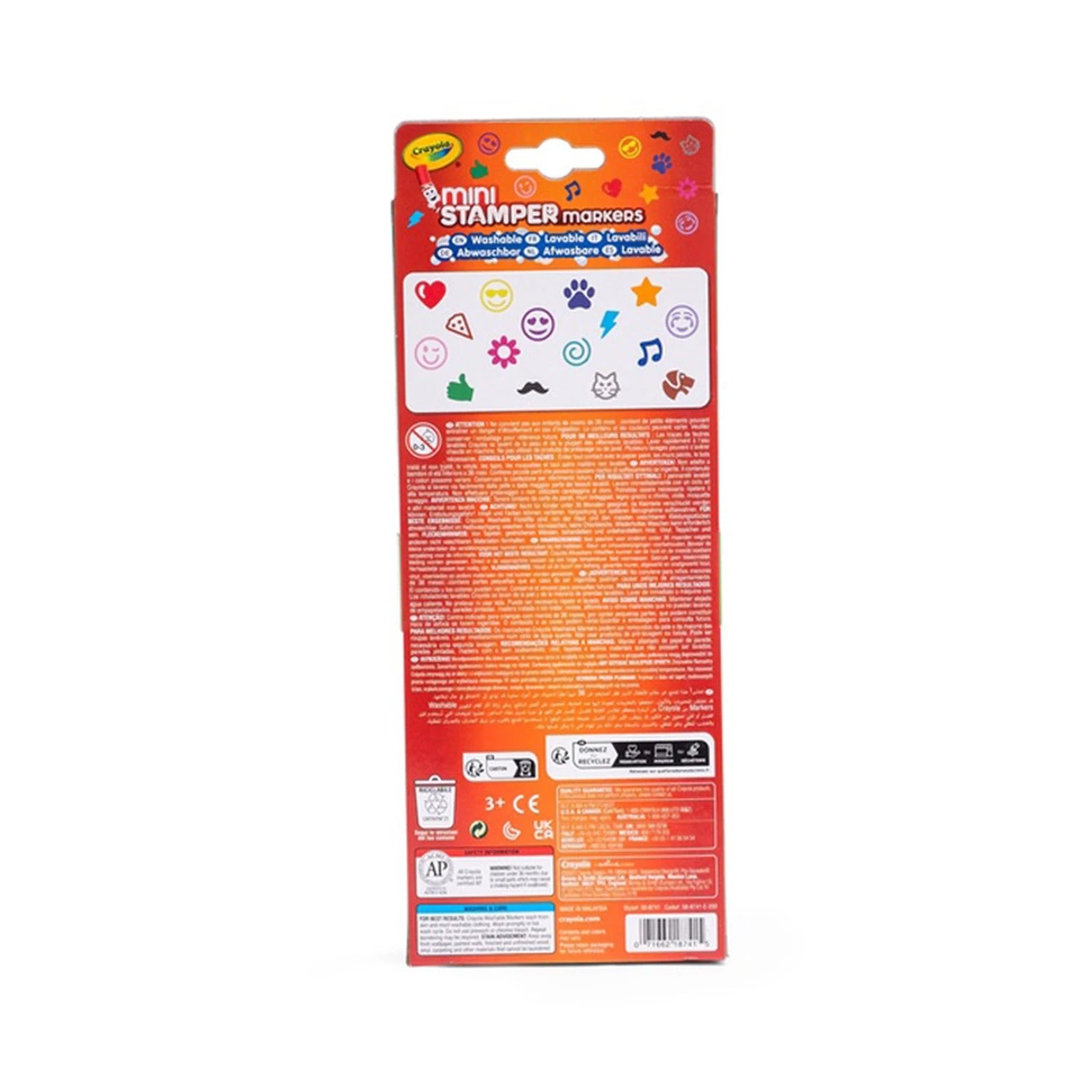 Crayola - Stempel-Filzstifte Mini 16 St.