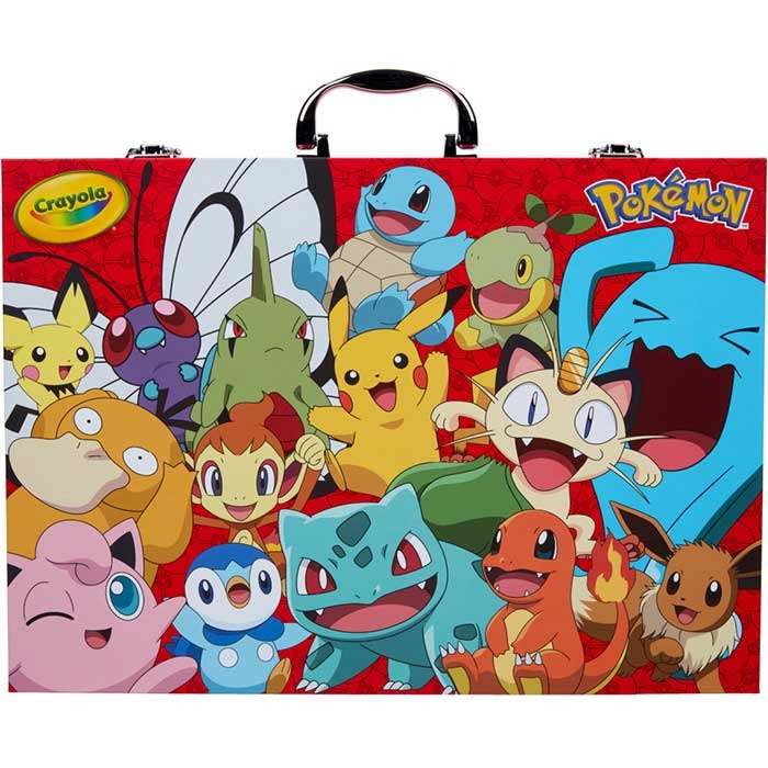 Crayola - Malkoffer Pokémon 115 Teile