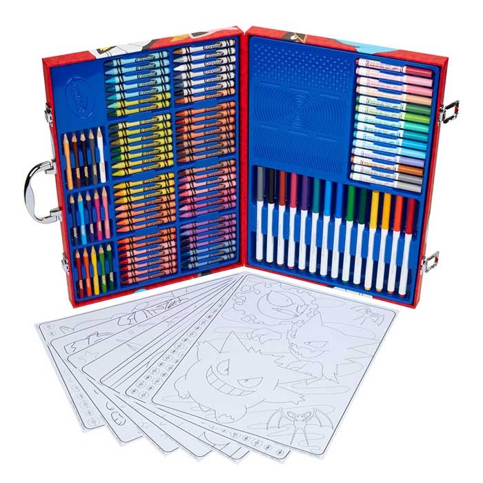 Crayola - Malkoffer Pokémon 115 Teile