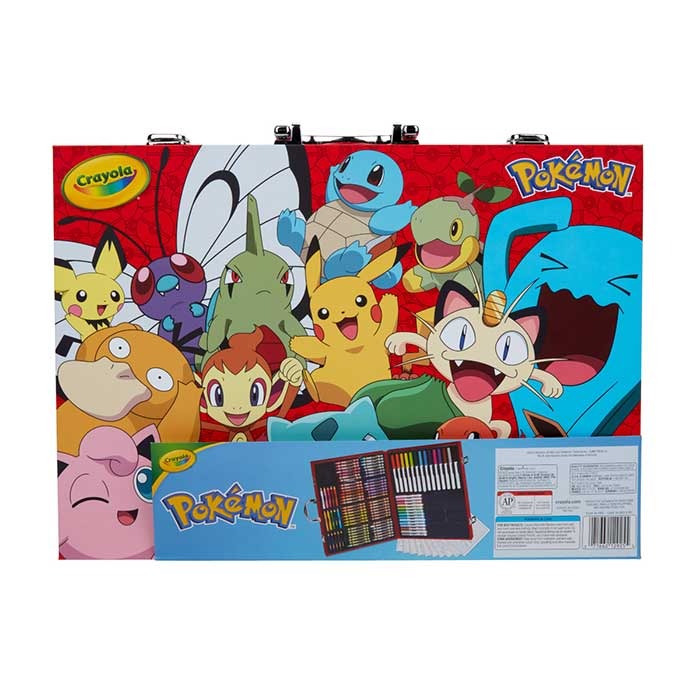 Crayola - Malkoffer Pokémon 115 Teile