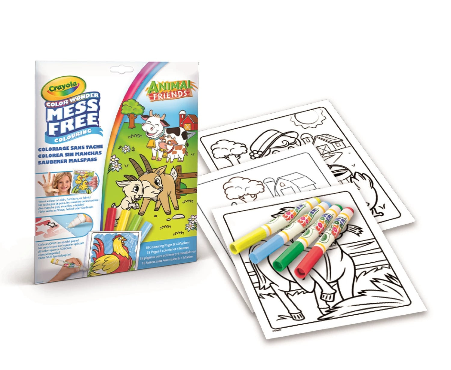 Crayola - Malspass Tierfreunde