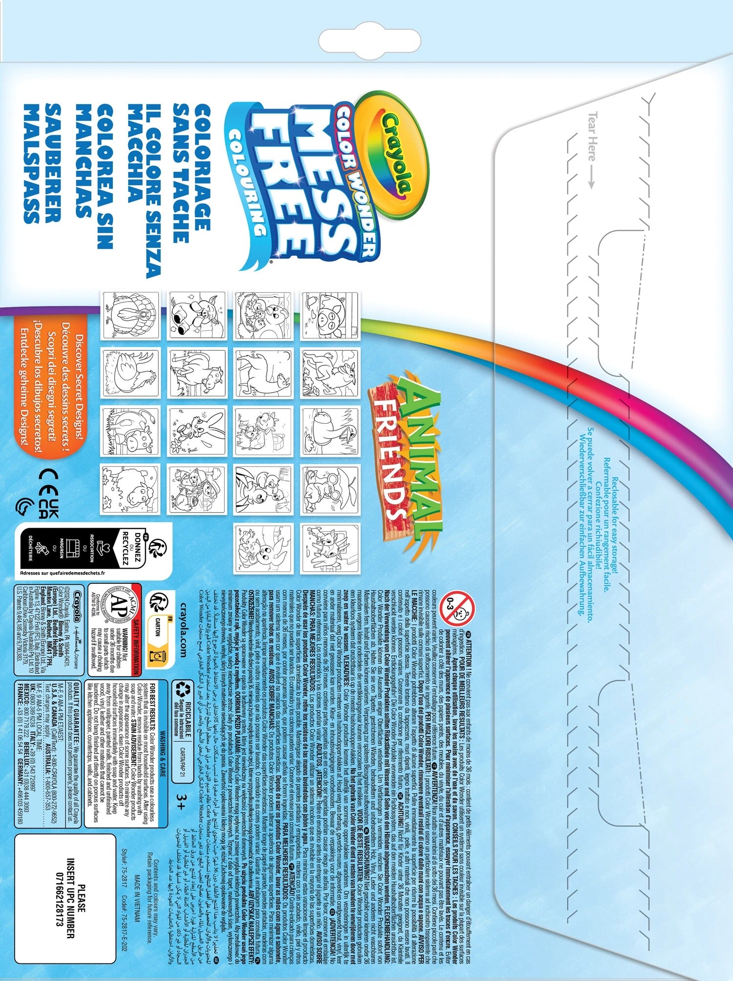 Crayola - Malspass Tierfreunde