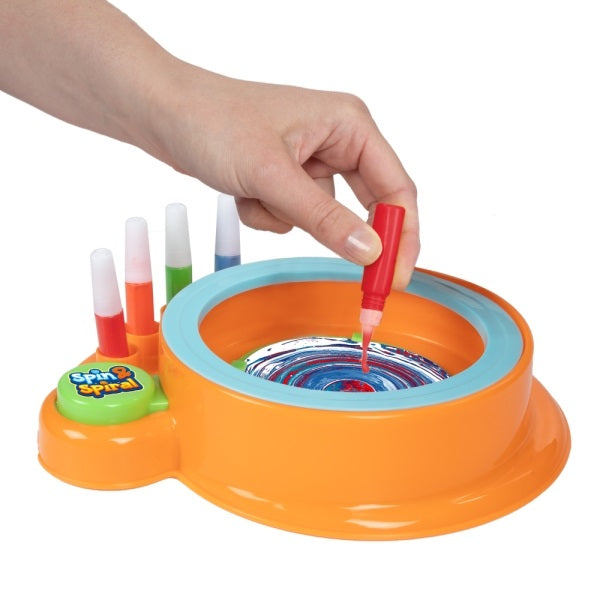 Toi-Toys - 2-in-1 Spin Spiral Kunststation