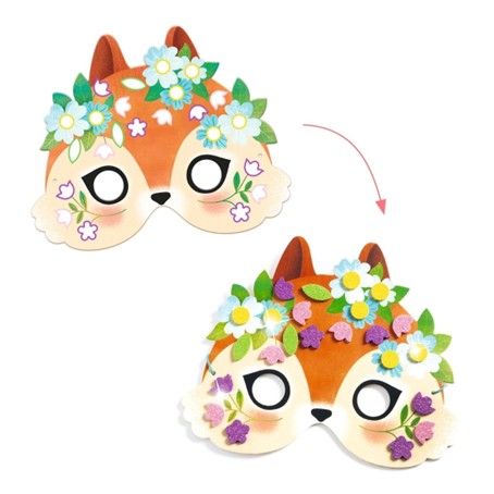 Djeco - DIY Masken Tiere