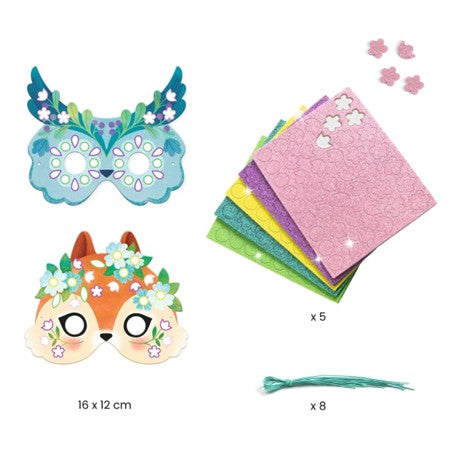 Djeco - DIY Masken Tiere
