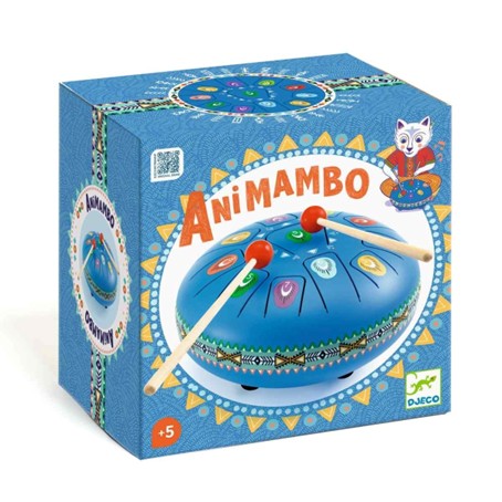 Djeco - Große Zungentrommel Animambo