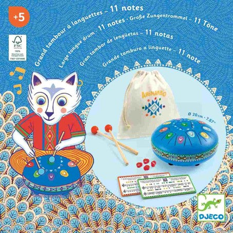 Djeco - Große Zungentrommel Animambo
