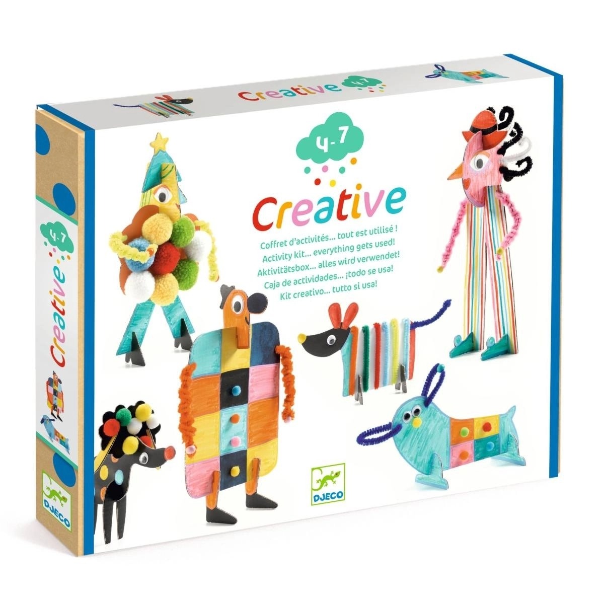Djeco - Kreativkoffer Figuren zum Gestalte