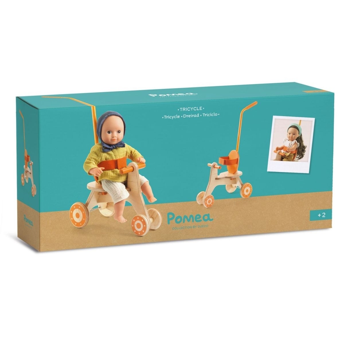Djeco - Puppen Dreirad Pomea