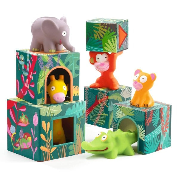 Djeco - Stapelturm: Maxi Topanijungle