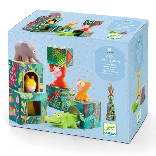 Djeco - Stapelturm: Maxi Topanijungle