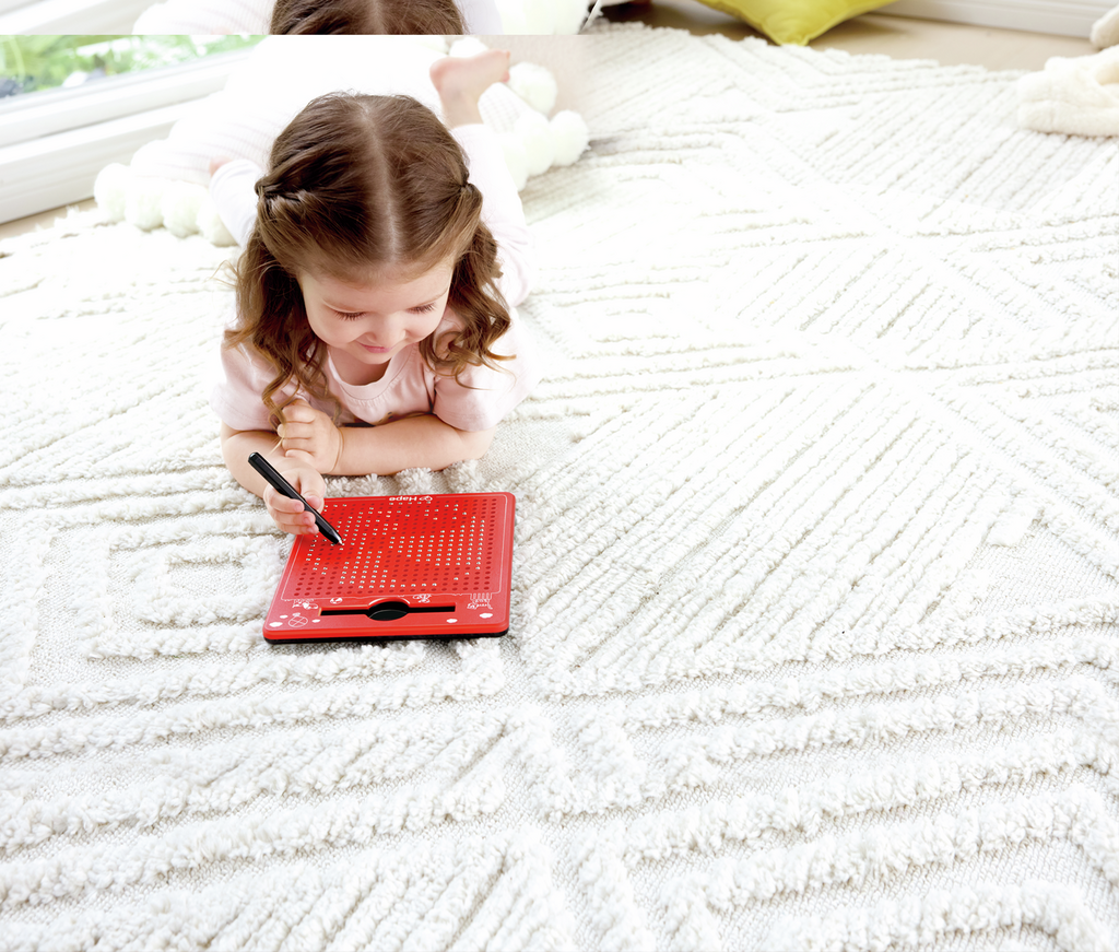 Hape - Magnetische Zeichentafel rot klein
