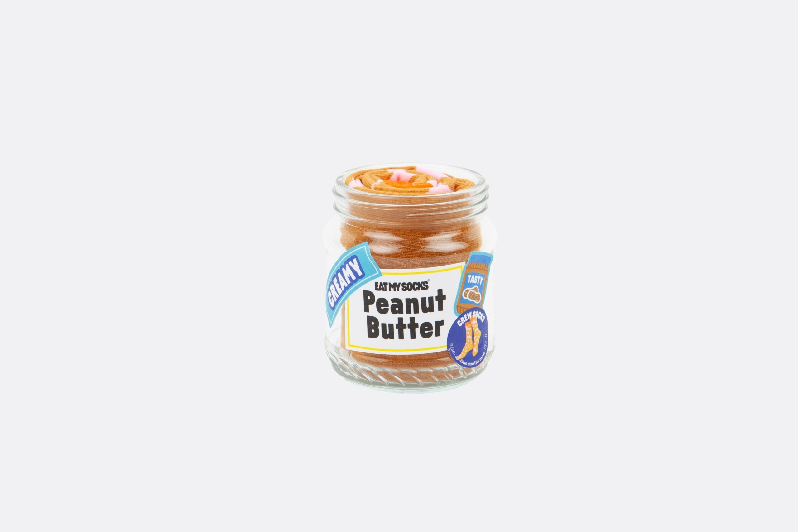 EAT MY SOCKS - Socken  Erdnussbutter