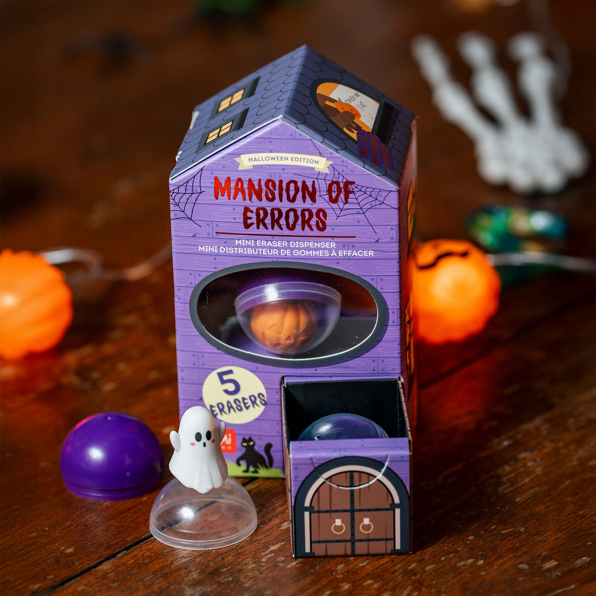 Legami - HALLOWEEN Radiergummi-Spender Mansion of Errors
