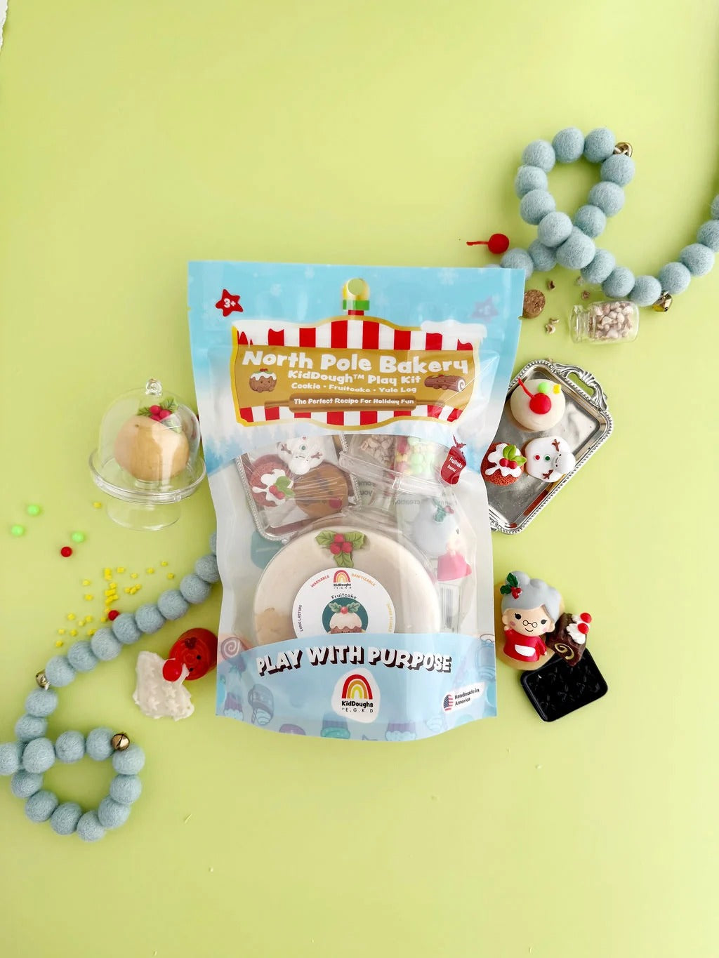 Earth Grown KidDoughs - Knetset Nordpol Bäckerei