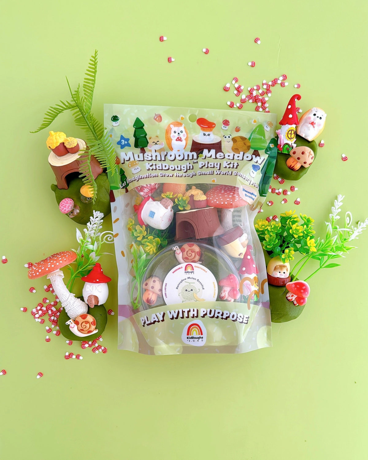 Earth Grown KidDoughs - Knetset Pilzwiese