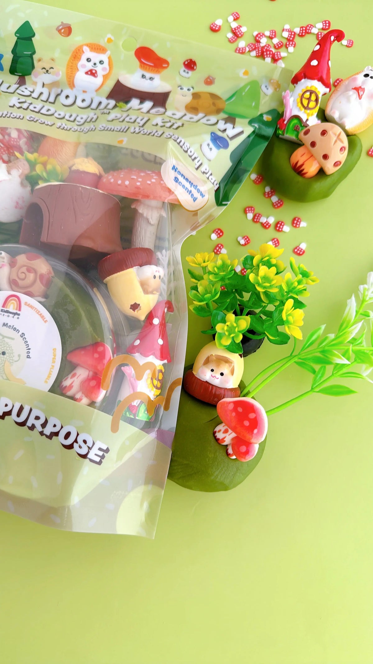 Earth Grown KidDoughs - Knetset Pilzwiese