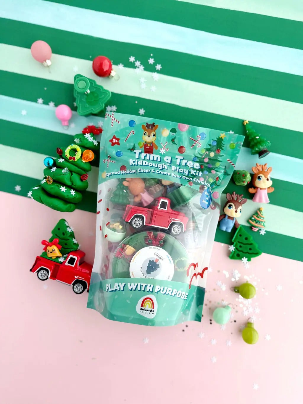 Earth Grown KidDoughs - Knetset Weihnachtsbaum