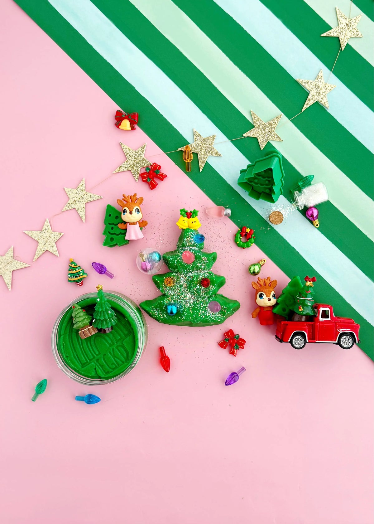 Earth Grown KidDoughs - Knetset Weihnachtsbaum
