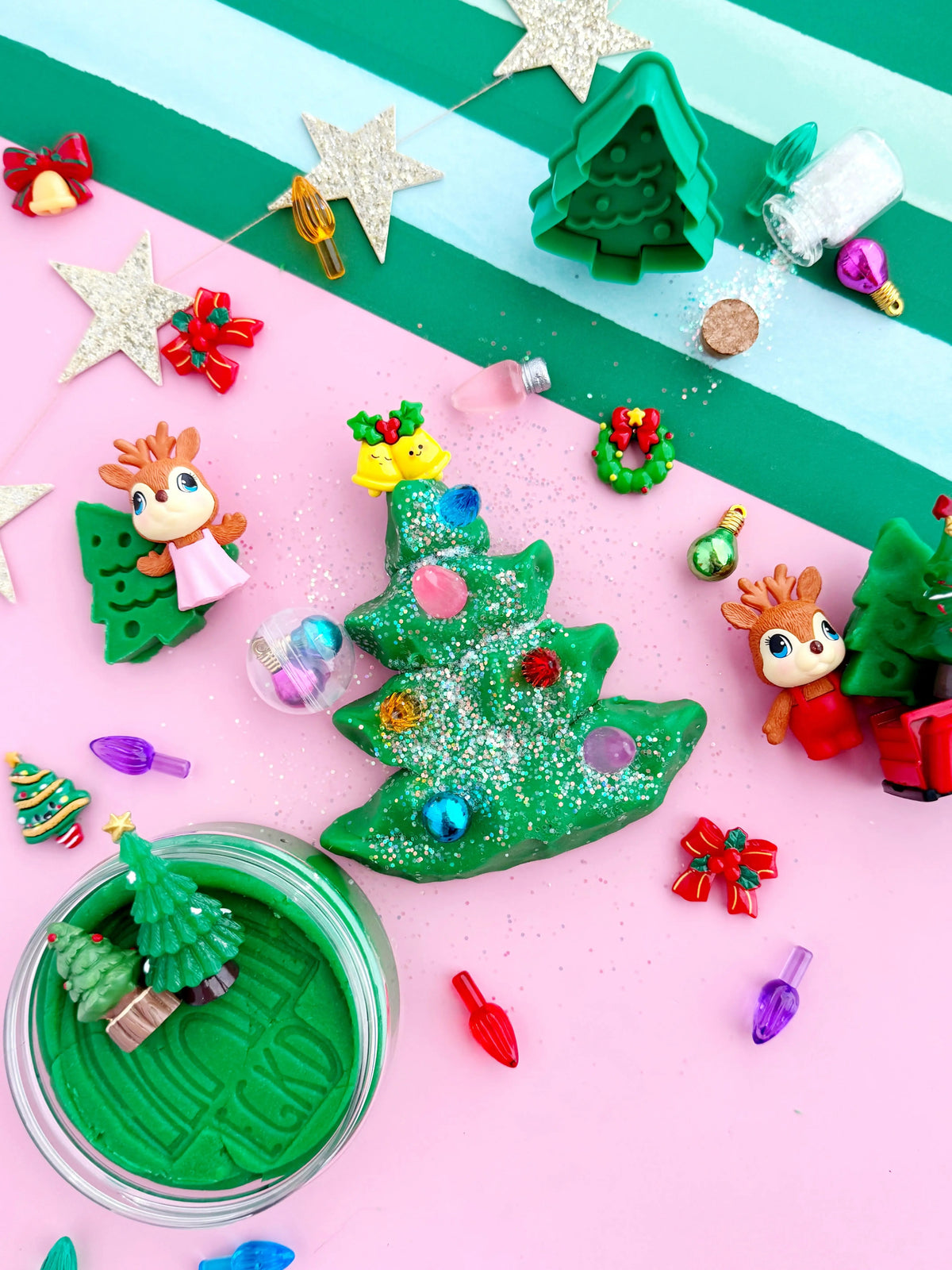 Earth Grown KidDoughs - Knetset Weihnachtsbaum