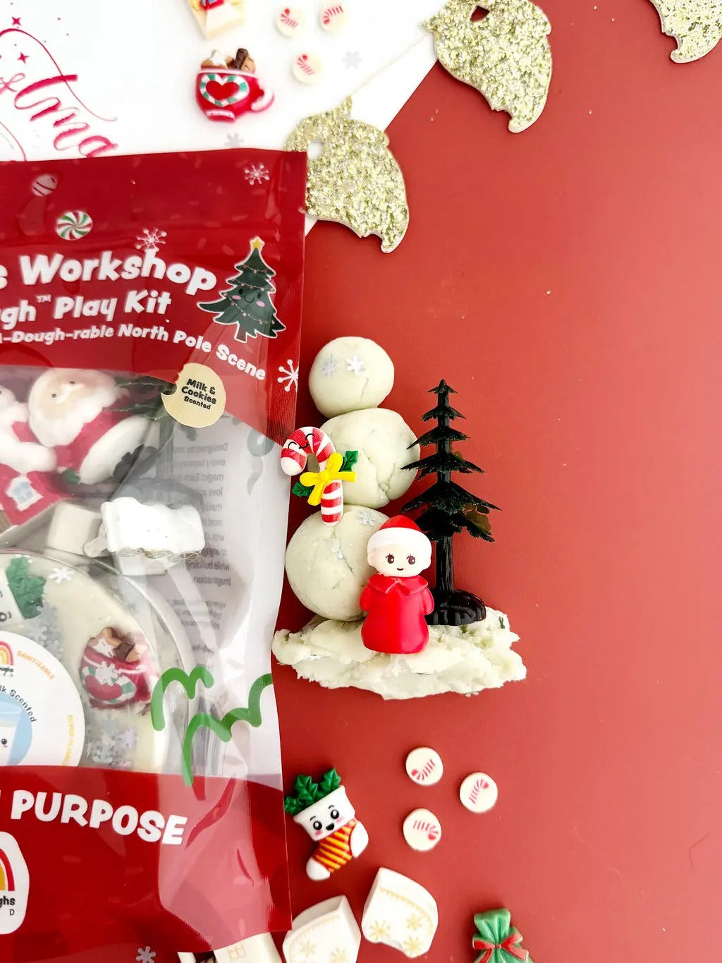 Earth Grown KidDoughs - Knetset Weihnachtswerkstatt