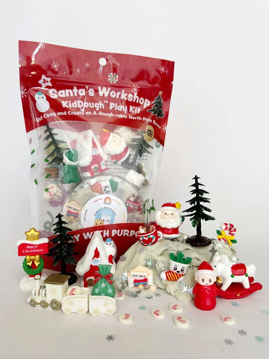 Earth Grown KidDoughs - Knetset Weihnachtswerkstatt