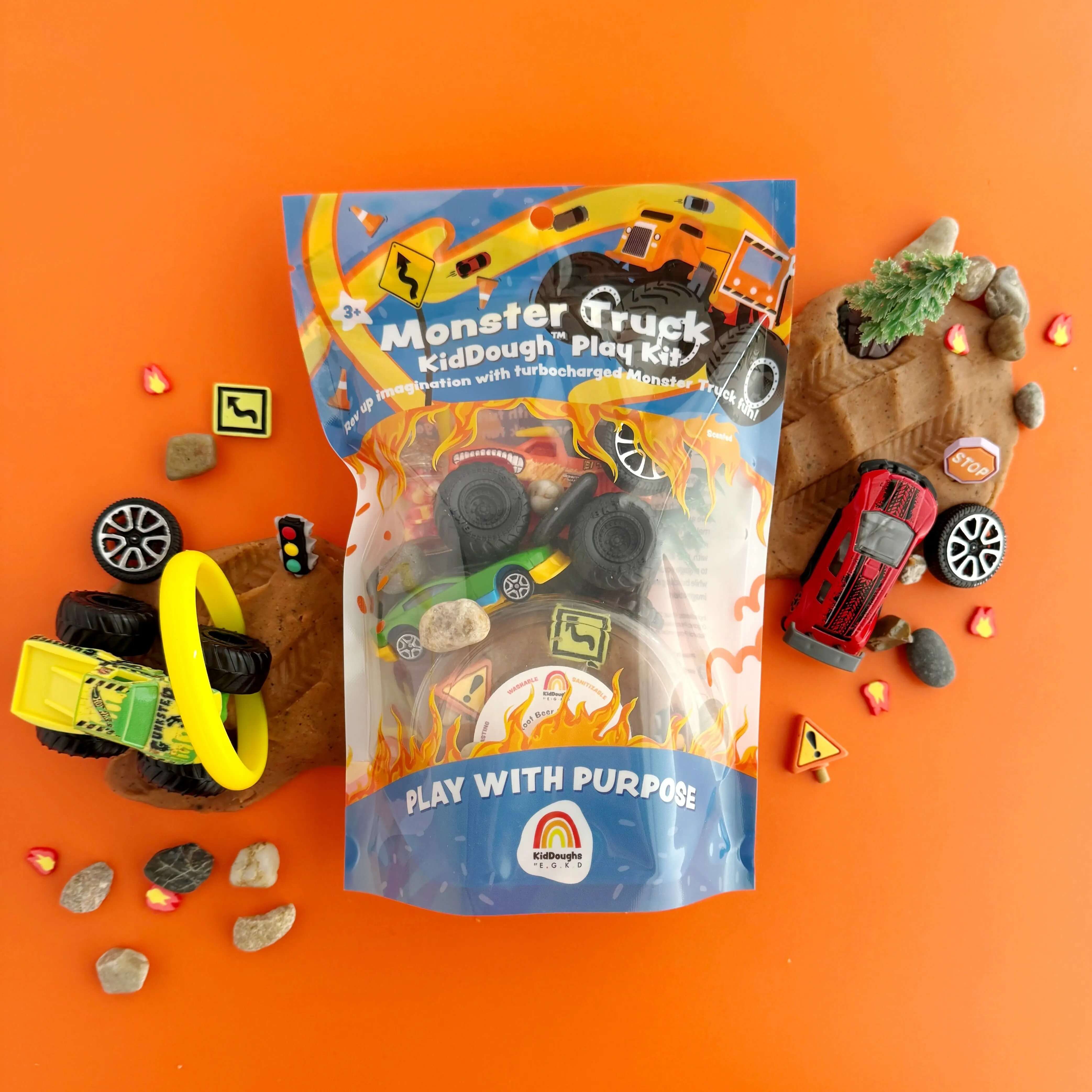 Earth Grown KidDoughs - Knetset Monster Truck