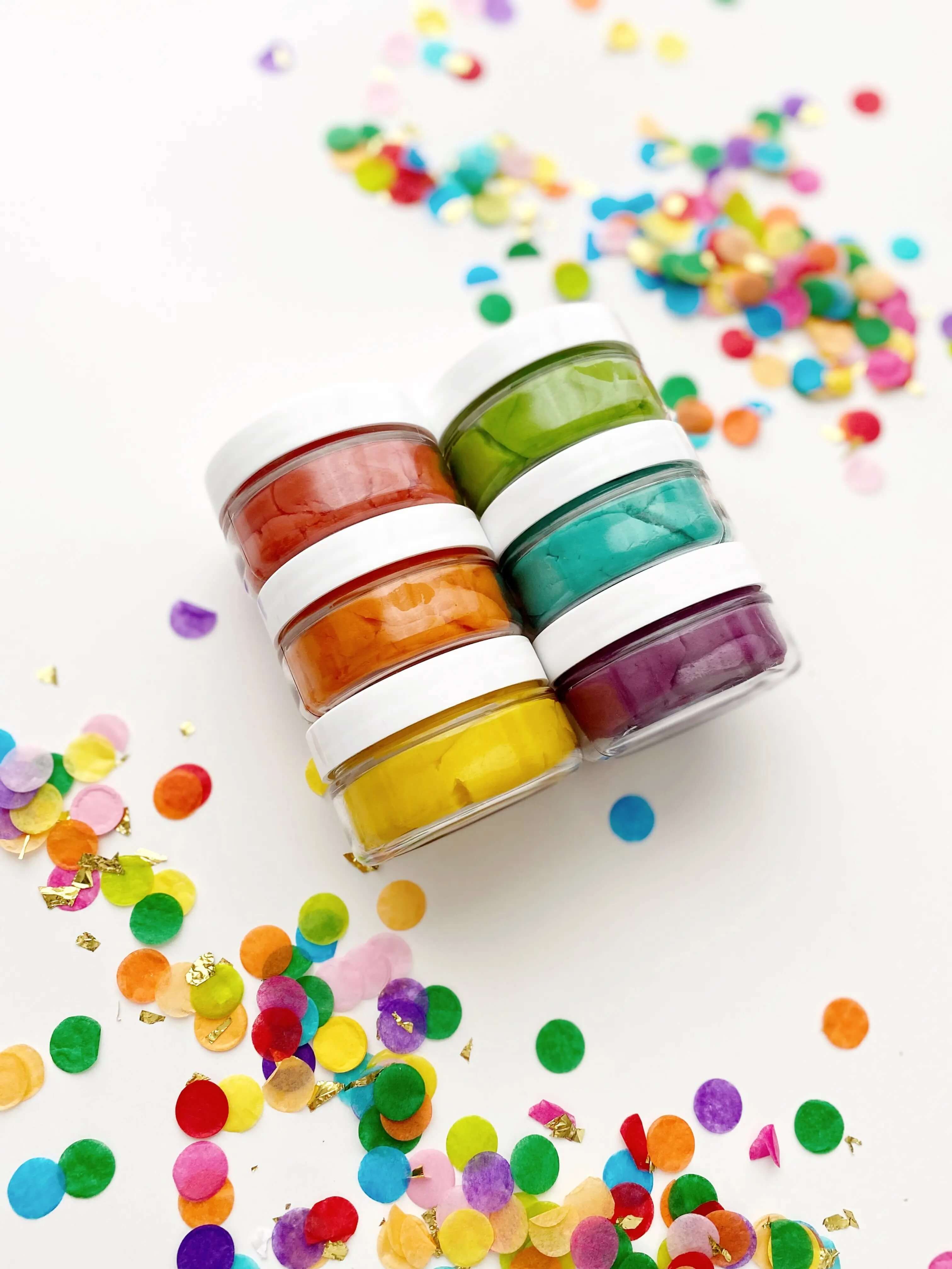 Earth Grown KidDoughs - Mini Knetset Regenbogen