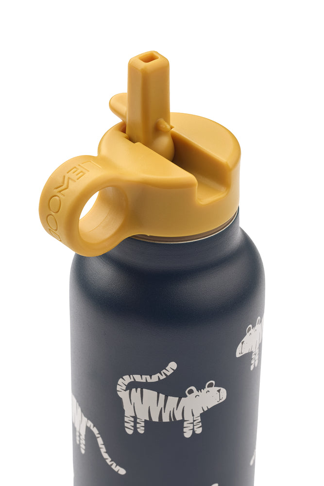 Liewood - Trinkflasche Falk Tiger / Classic navy  500 ml
