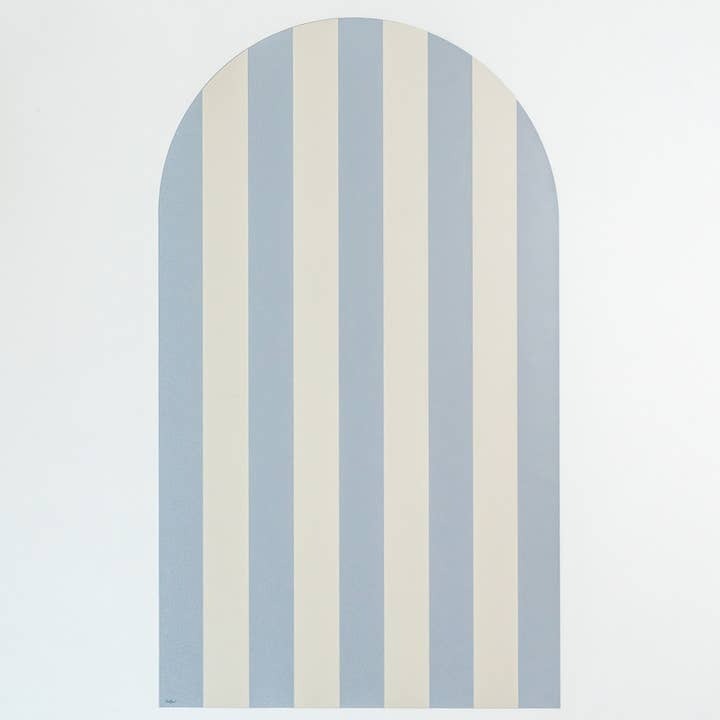 Ferflex - Magnettafel Bogen gestreift blau 100 x 58 cm