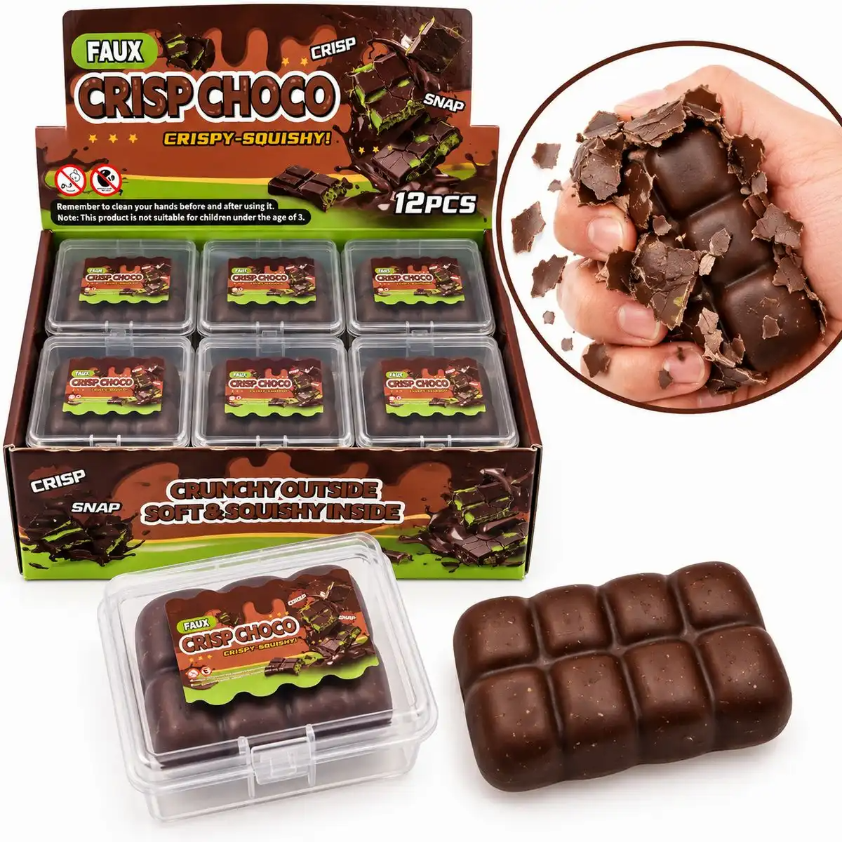 FOXDEAL - Squishy Crispy Schokolade